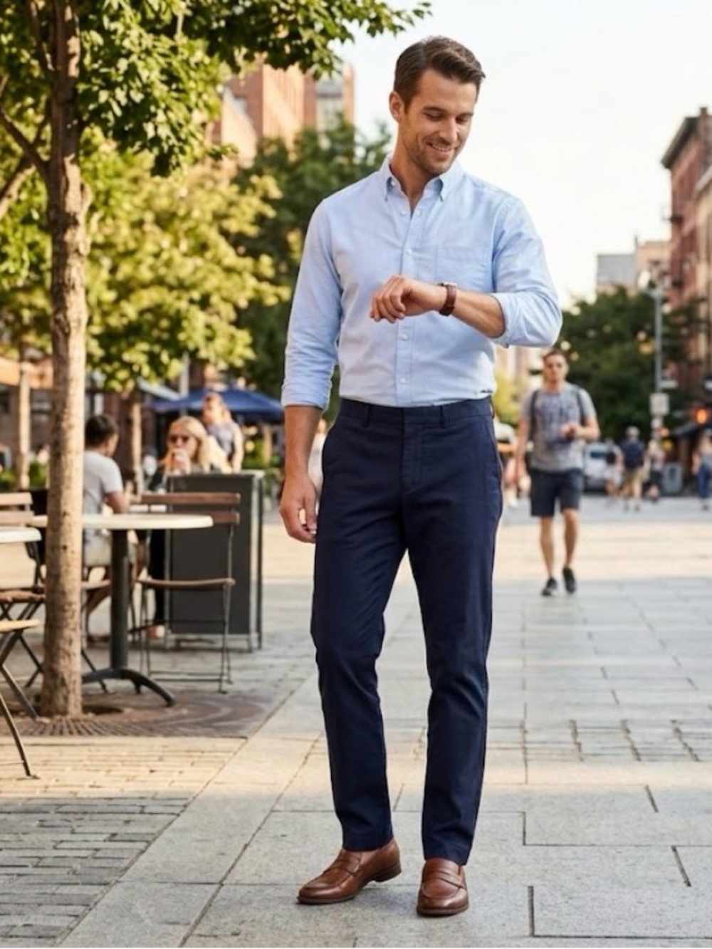 Quince Organic Cotton Blend Lightweight Dress Pants Size 32x30